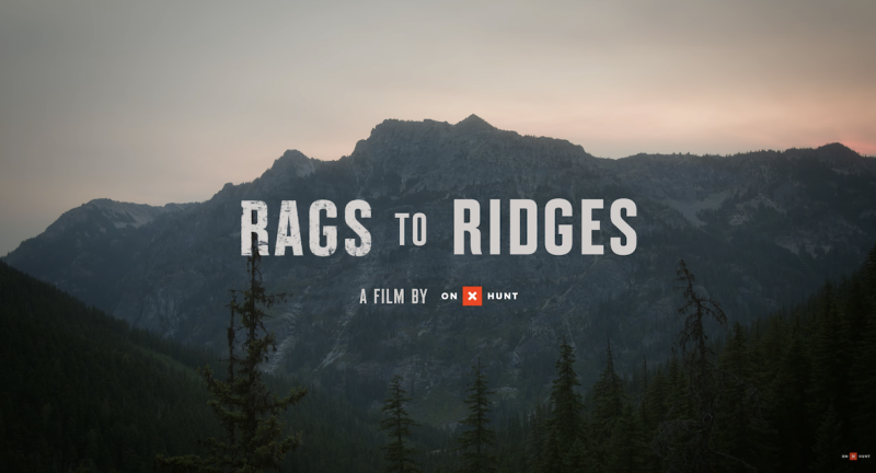 Rags to Ridges cover images OnX hunt video